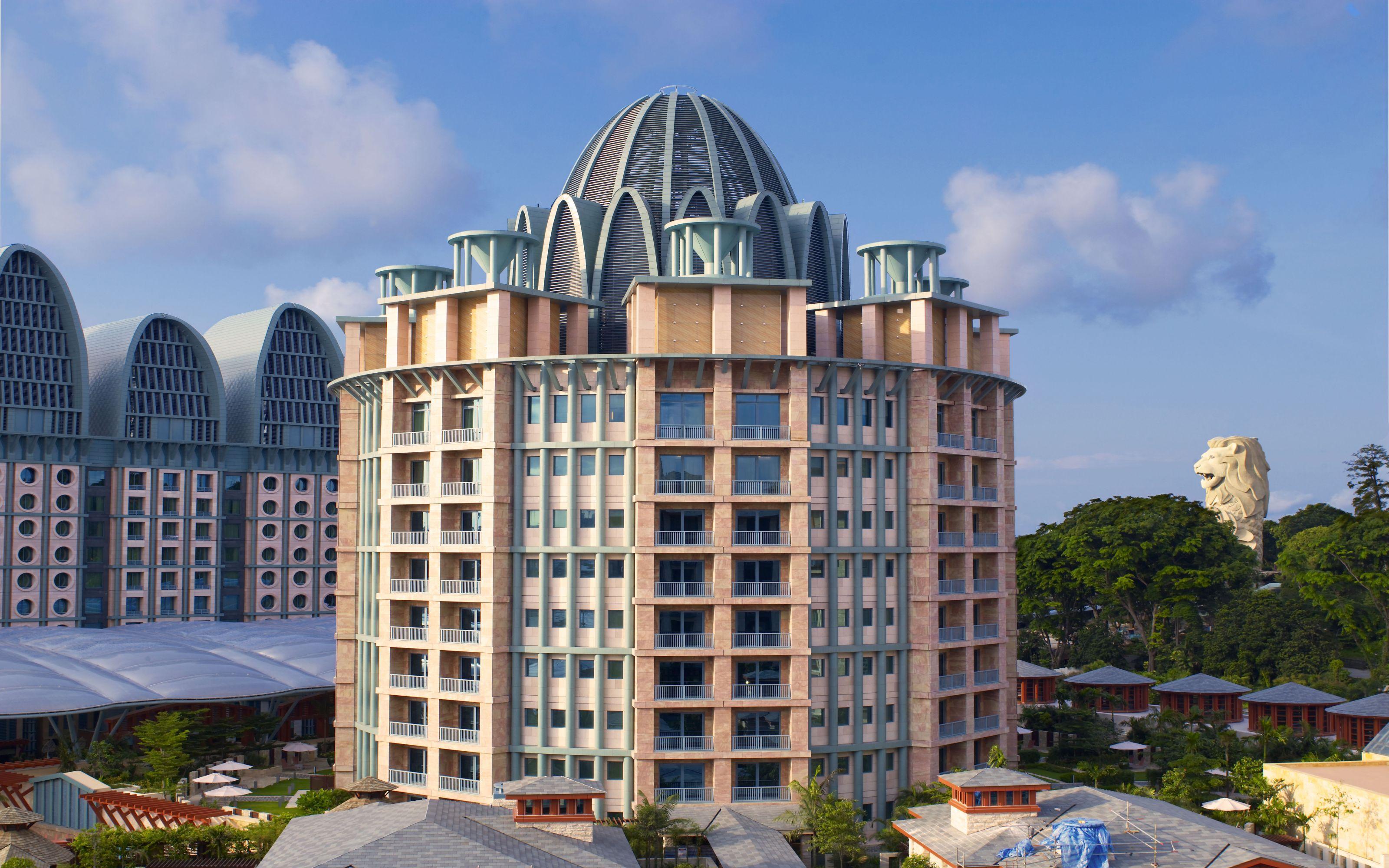 Resorts World Sentosa - Crockfords Tower Singapore Eksteriør billede