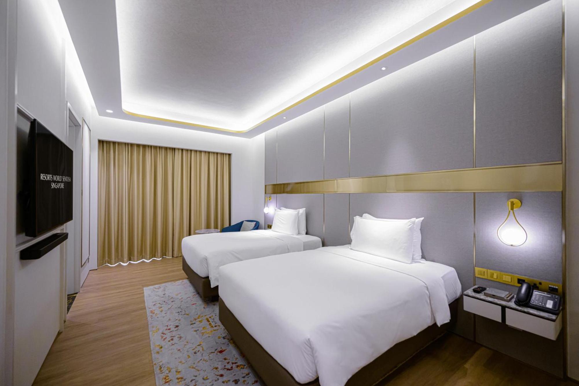 Resorts World Sentosa - Crockfords Tower Singapore Eksteriør billede