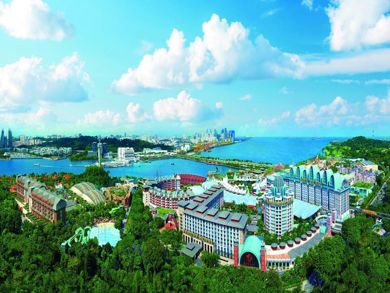 Resorts World Sentosa - Crockfords Tower Singapore Eksteriør billede